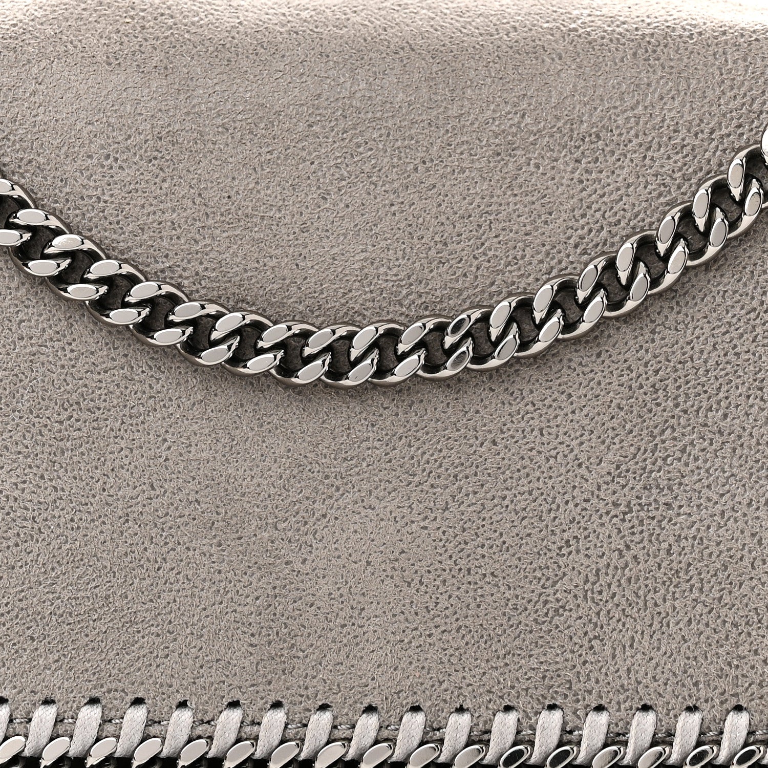 Stella McCartney Shaggy Deer Falabella Crossbody Bag Light Grey 8 of 12