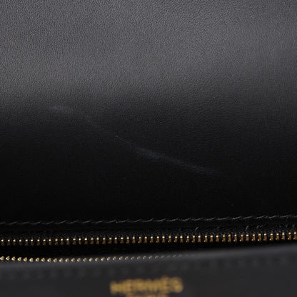 Hermes Sombrero Kelly Sellier 32 Black 12 of 34