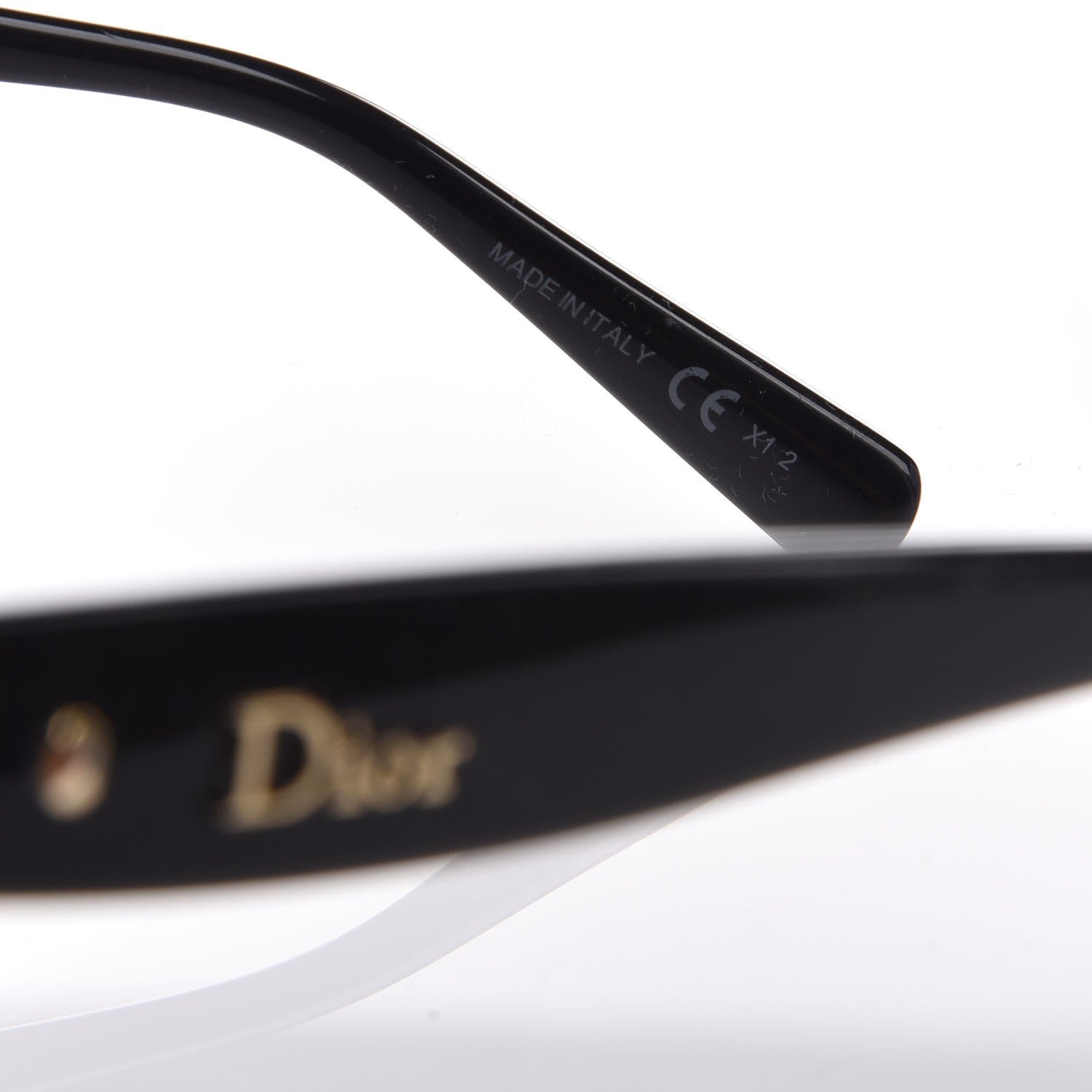 Christian Dior Acrylic Les Marquises Mohotani Sunglasses Black 6 of 9