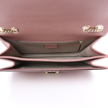 Gucci Dollar Calfskin Interlocking G Shoulder Bag Soft Pink 5 of 9