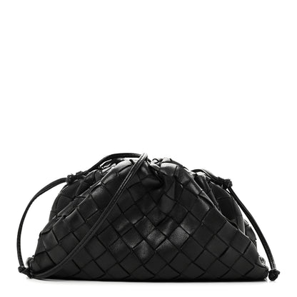 Bottega Veneta Nappa Intrecciato The Mini Pouch Black 1 of 10
