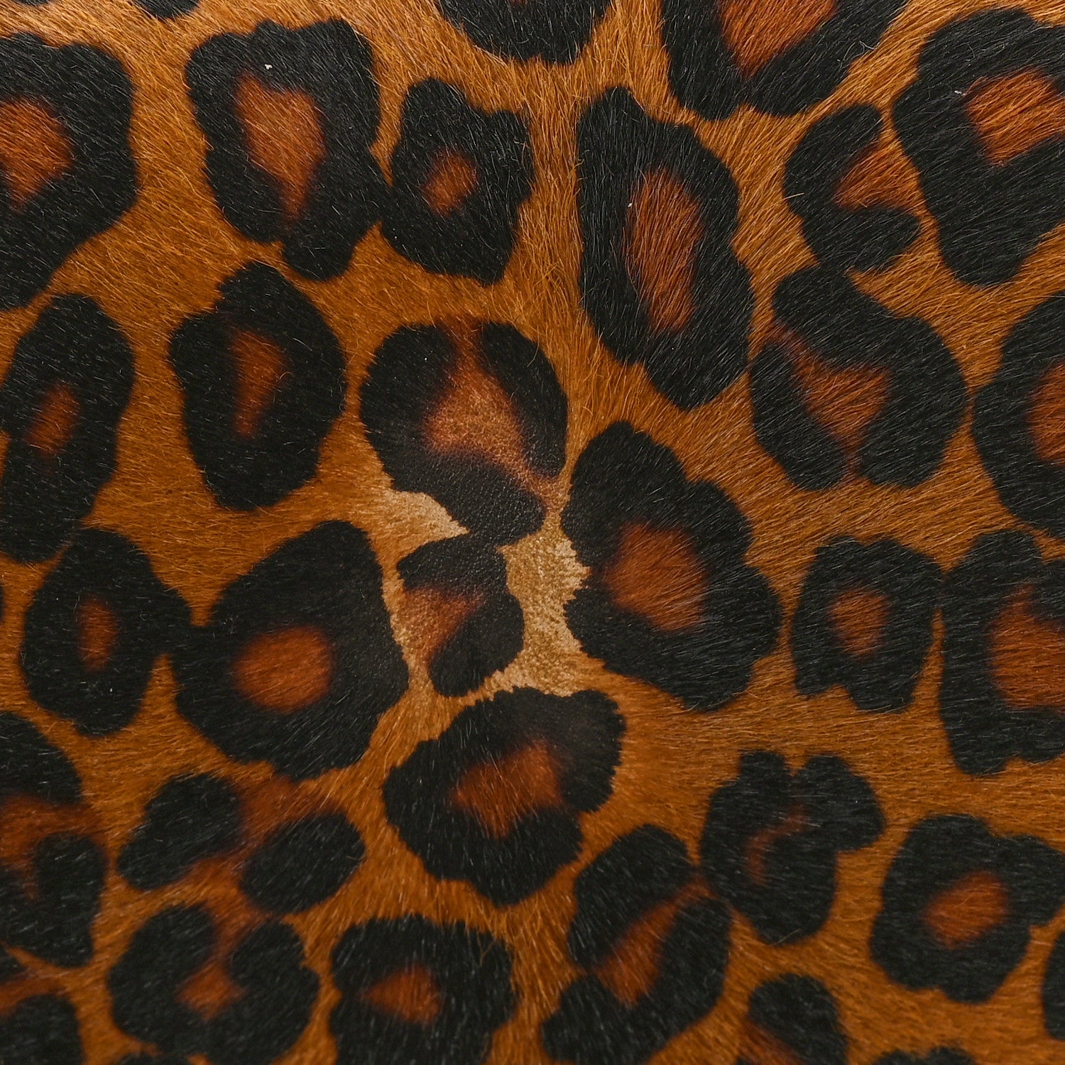 Burberry Leopard Ponyskin House Check Calfskin Boston Tan 10 of 15