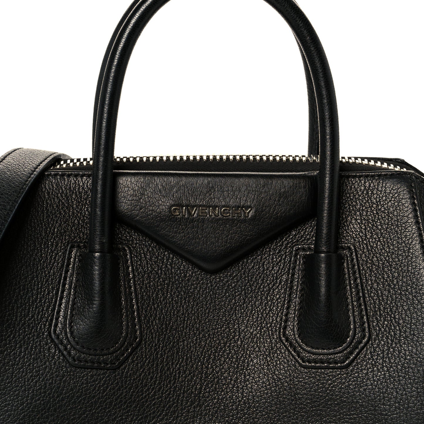 Sugar Goatskin Small Antigona Black