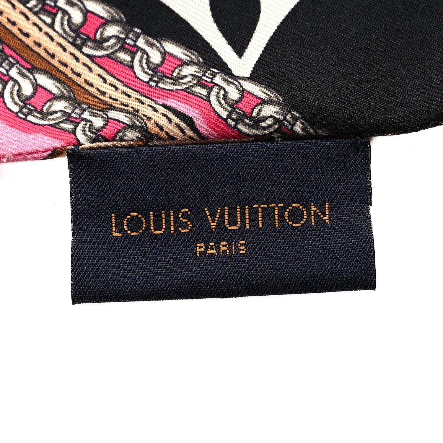 Louis Vuitton Silk Ultimate Monogram BB Bandeau Black 3 of 3