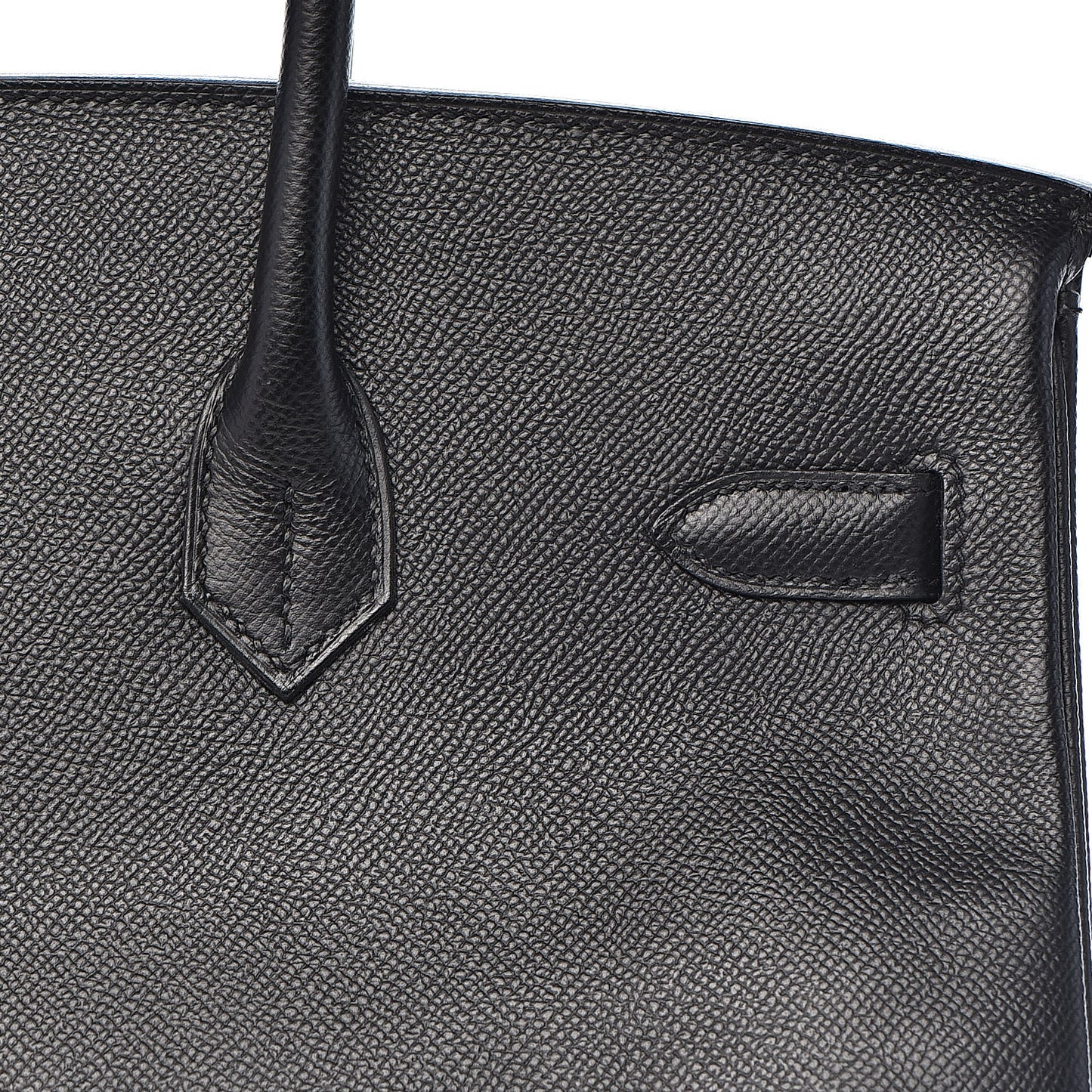 Epsom Birkin 35 Black