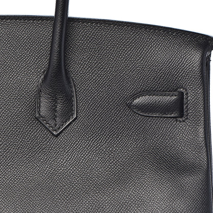 Hermes Epsom Birkin 35 Black 28 of 38