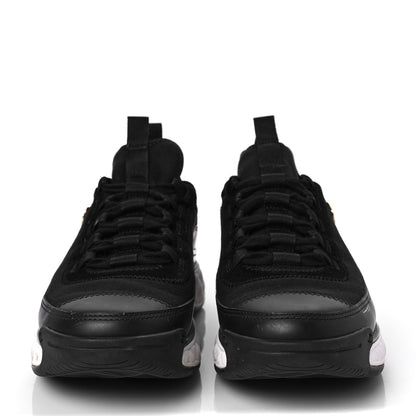 Chanel Velvet Calfskin Mixed Fibers CC Sneakers 38 Black 2 of 8