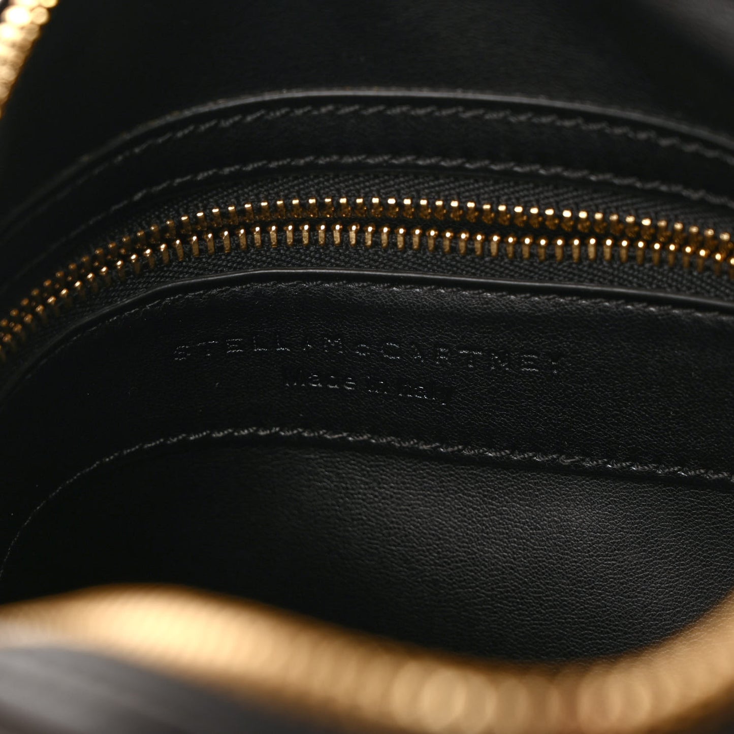 Monogram Canvas Stella Logo Zip Shoulder Bag Neutral