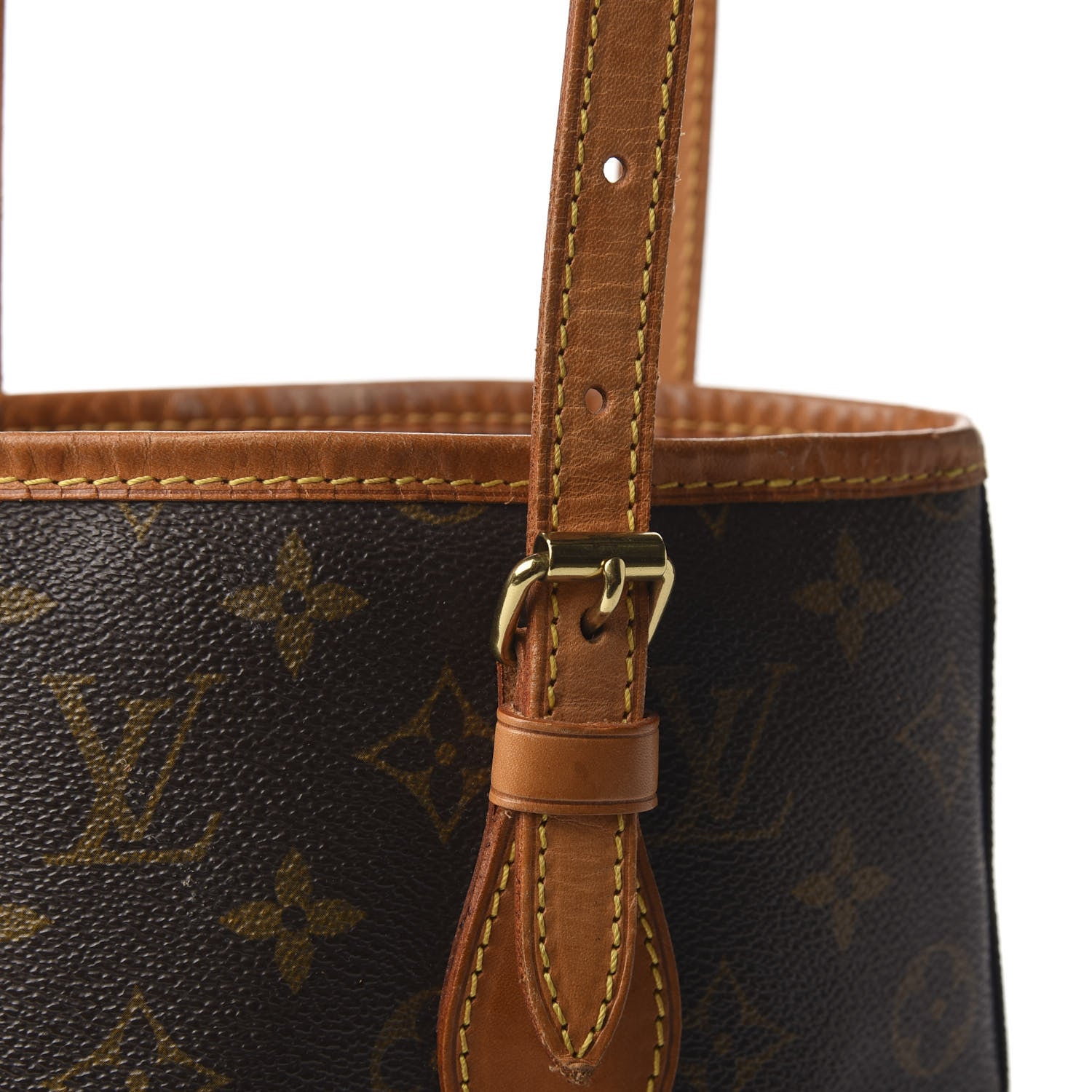 Louis Vuitton Monogram Petit Bucket 23 9 of 9