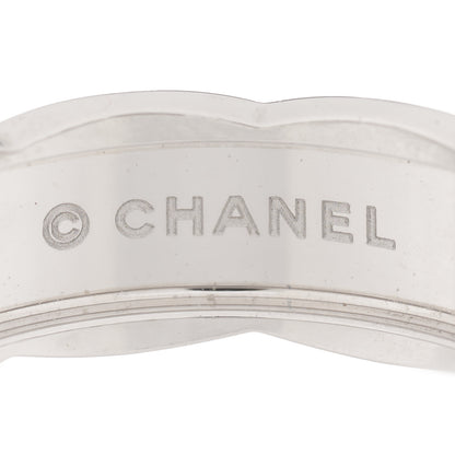 Chanel 18K White Gold Small Coco Crush Ring 56 7.75 4 of 4