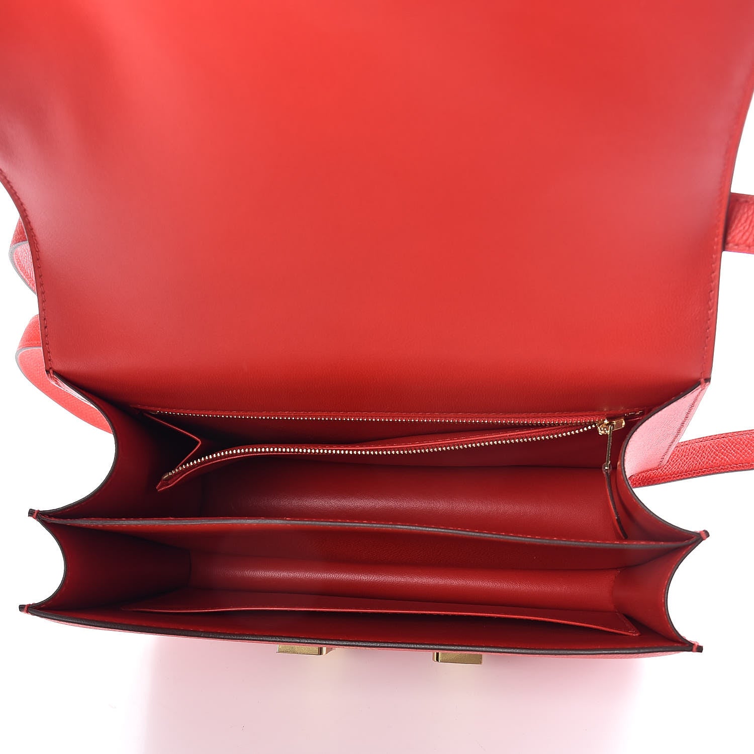 Hermes Epsom Constance 24 Rouge de Coeur 5 of 10