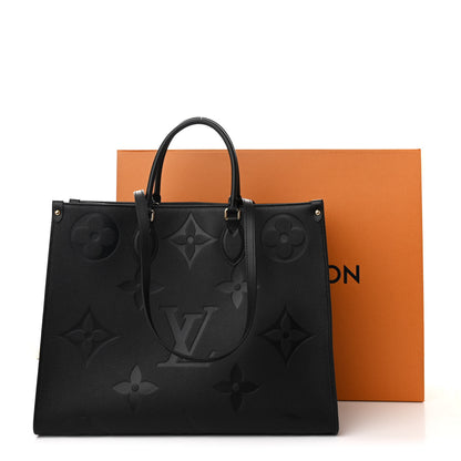 Louis Vuitton Empreinte Monogram Giant Onthego GM Black 10 of 10
