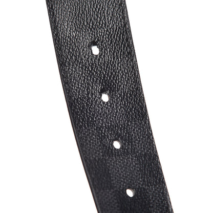 Louis Vuitton Damier Graphite LV Initiales Belt 90 36 4 of 9