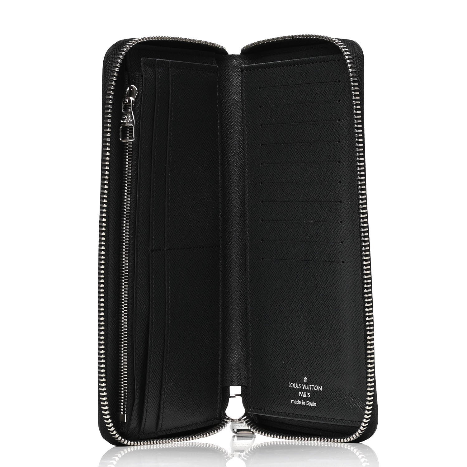 Louis Vuitton Taiga Vertical Zippy Wallet Ardoise 4 of 4