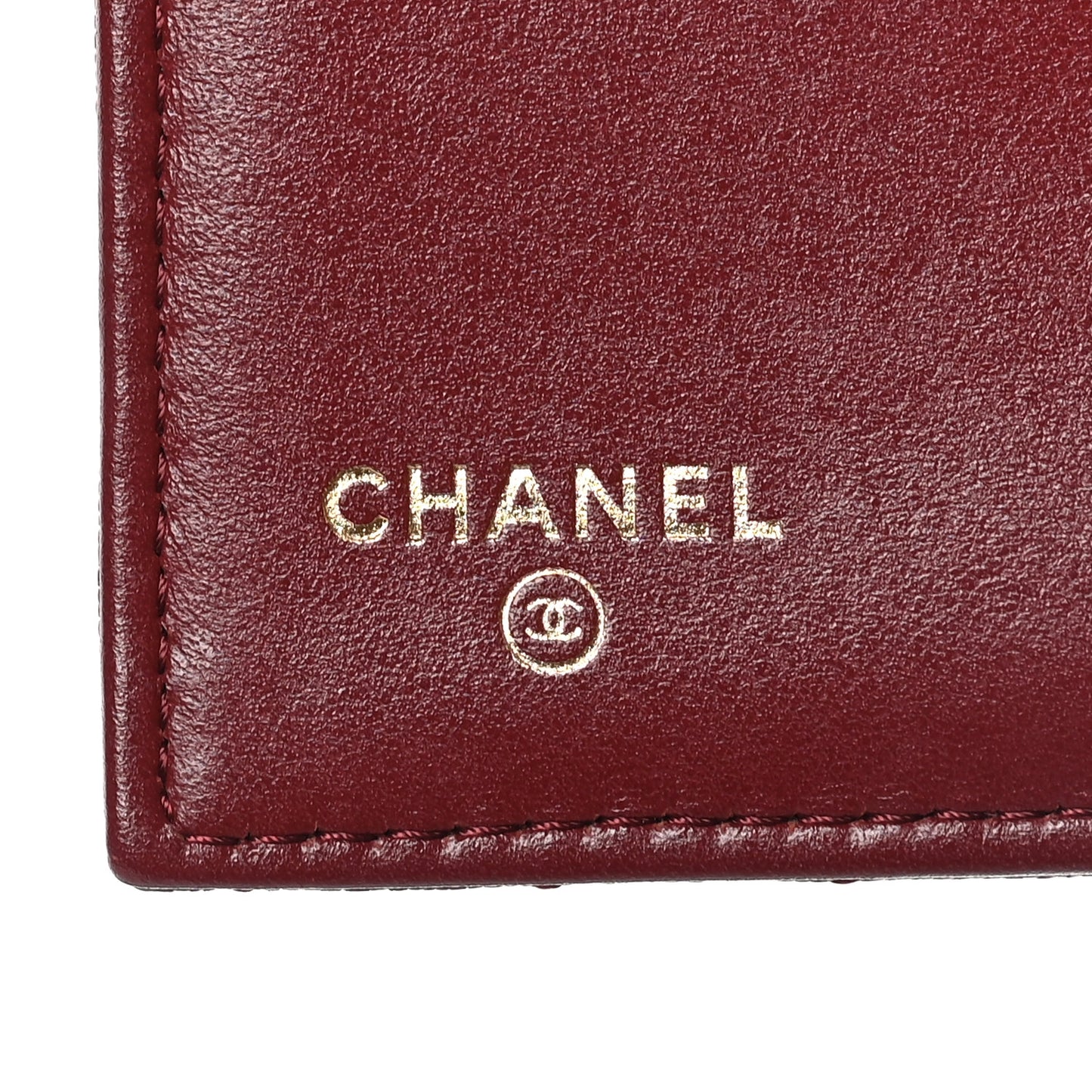 Caviar Quilted Small Boy Flap Wallet Red