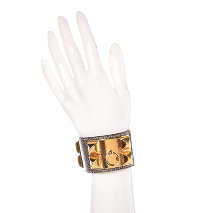 Hermes Lizard Collier De Chien CDC Bracelet S Ombre 2 of 7