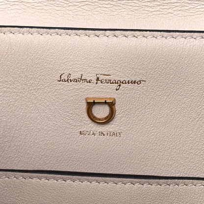 Salvatore Ferragamo Calfskin Floral Print Trifolio Top Handle Bag Multicolor 6 of 22