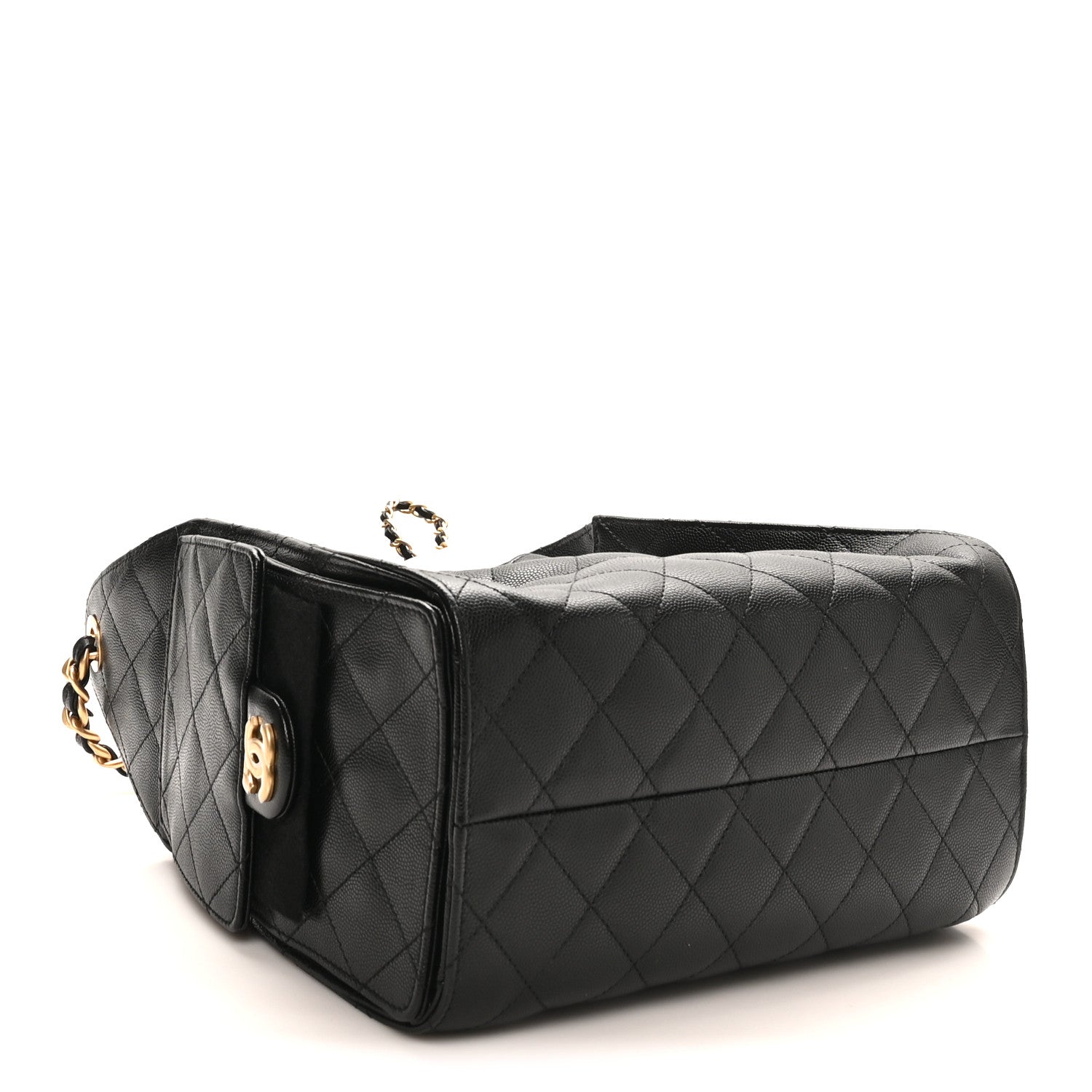 Chanel Caviar Quilted Small Chanel 25 Handbag Black 4 of 11