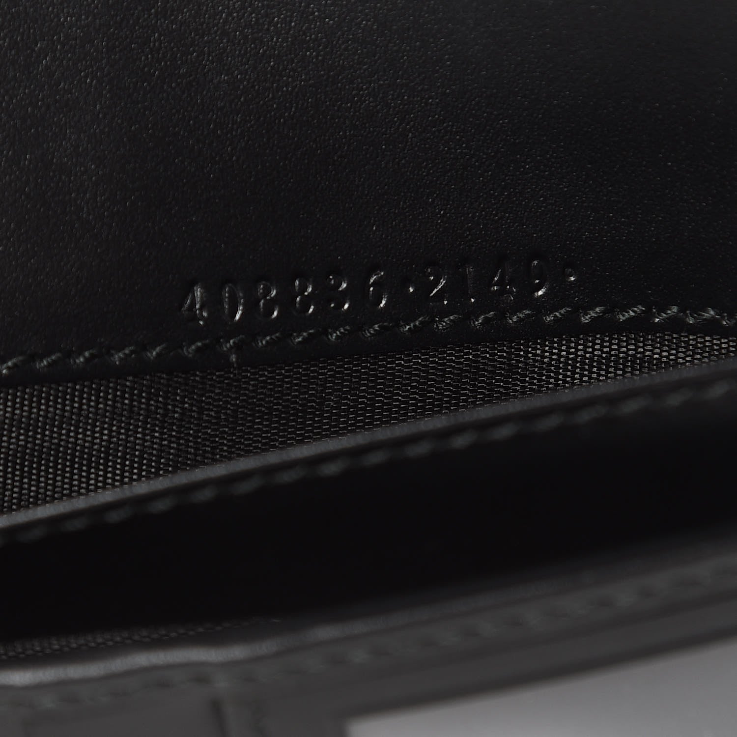 Gucci Guccissima Signature Web New Web Long Wallet Black 7 of 9