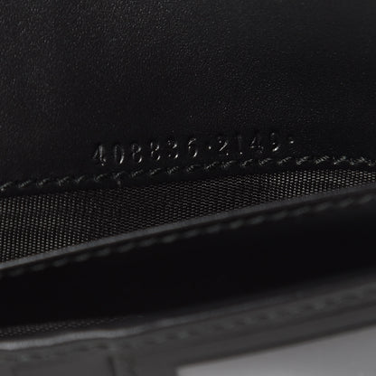 Gucci Guccissima Signature Web New Web Long Wallet Black 7 of 9