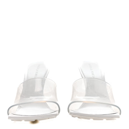 Bottega Veneta PVC Pudding Stretch Sandals 38 White 3 of 8