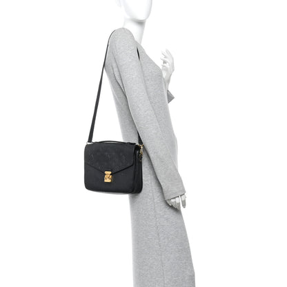 Louis Vuitton Empreinte Pochette Metis Black 2 of 10