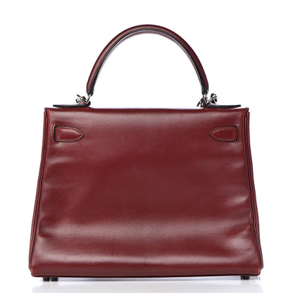 Hermes Box Kelly Retourne 28 Rouge H 31 of 48