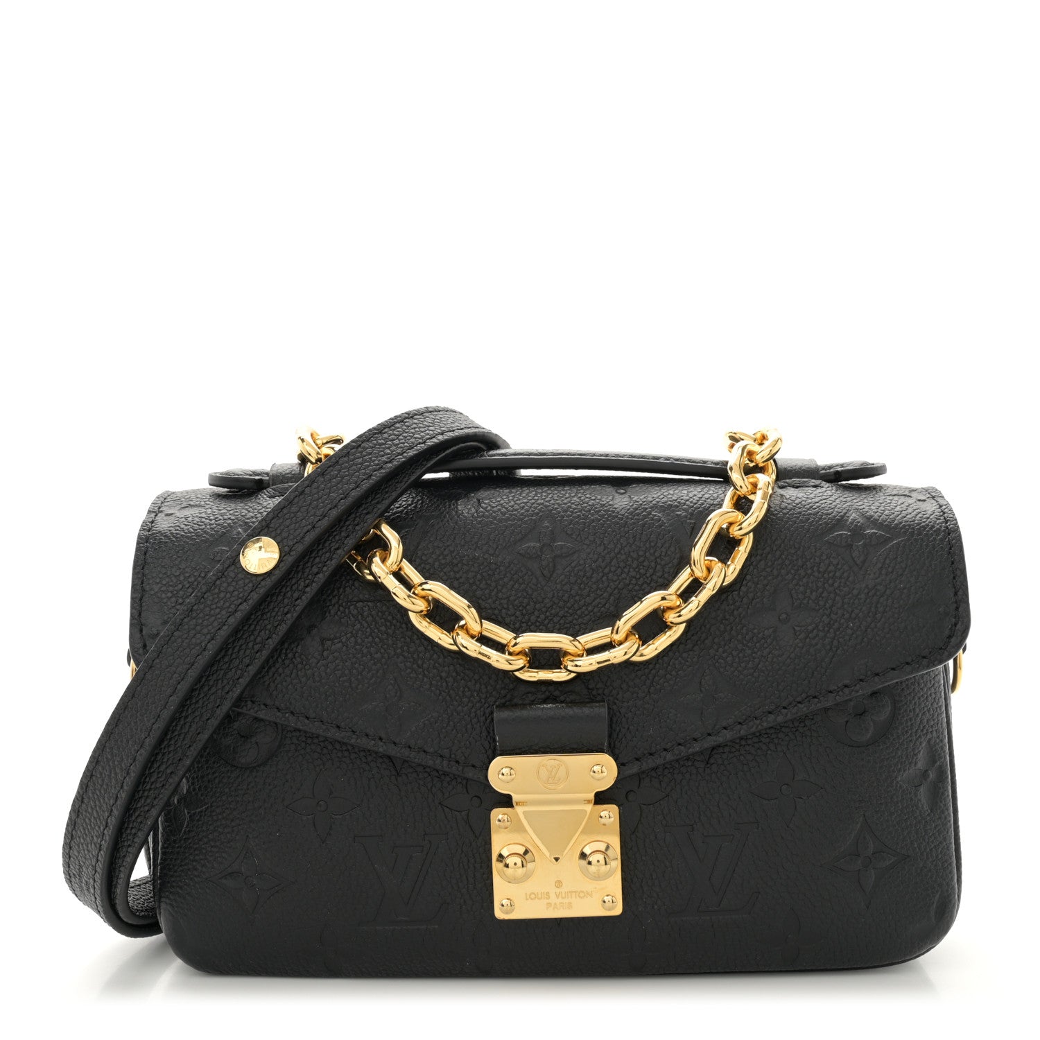 Louis Vuitton Empreinte Pochette Metis East West Black 1 of 14