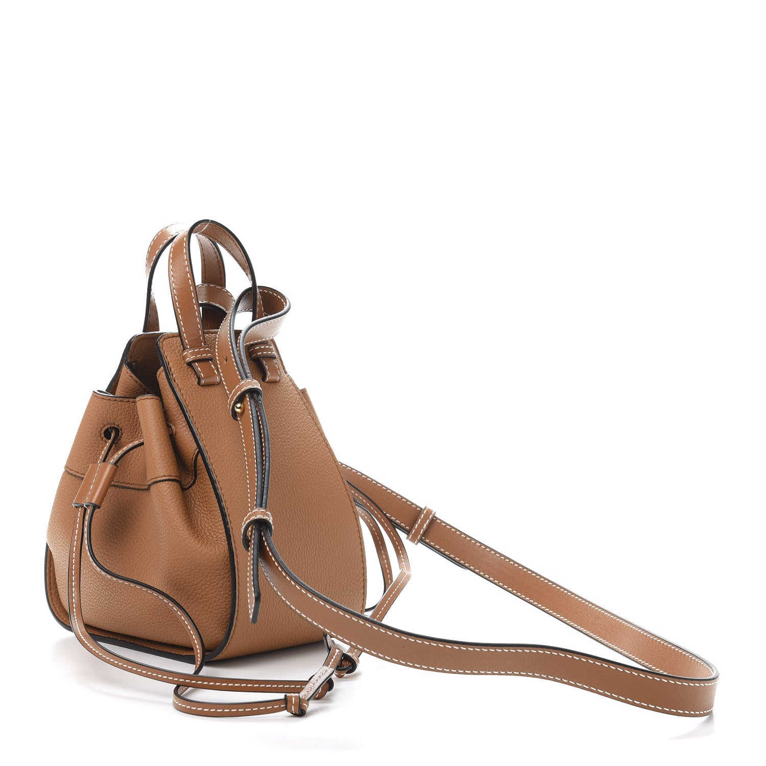 Loewe Calfskin Mini Hammock Shoulder Bag Tan 3 of 10