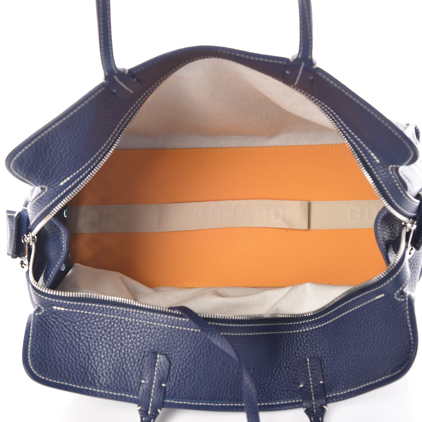 Goyardine Sac Hardy Pet Carrier PM Navy