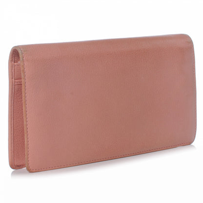Chanel Leather Camellia Yen Wallet Pink 3 of 7