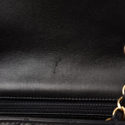Chanel Lambskin Quilted Mini Rectangular Flap Black 10 of 11