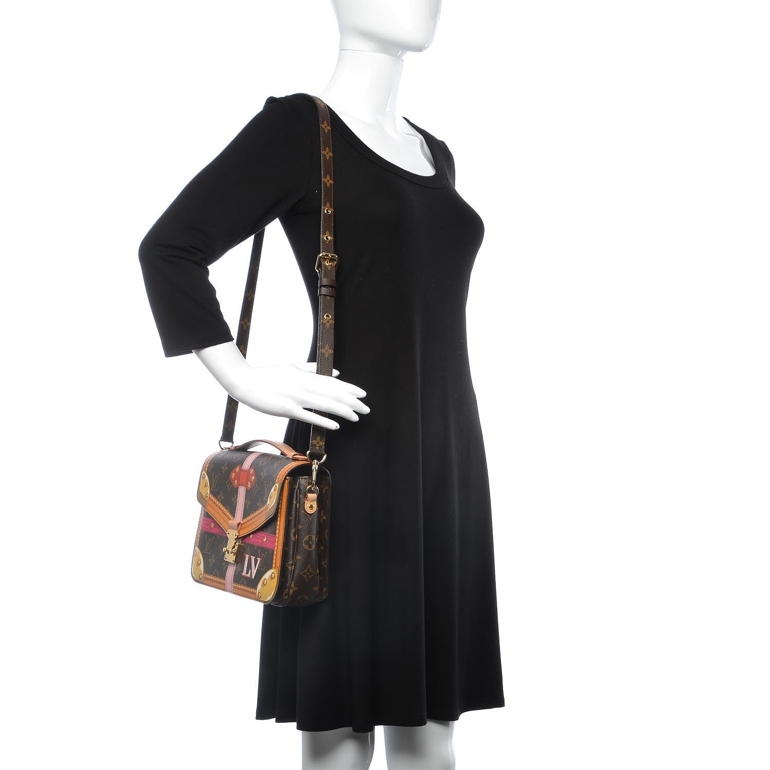 Louis Vuitton Monogram Summer Trunks Pochette Metis 3 of 15