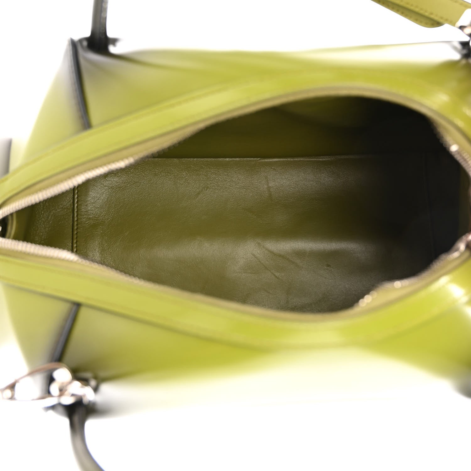 Prada Spazzolato Medium Supernova Handbag Edera Sfumato 5 of 10