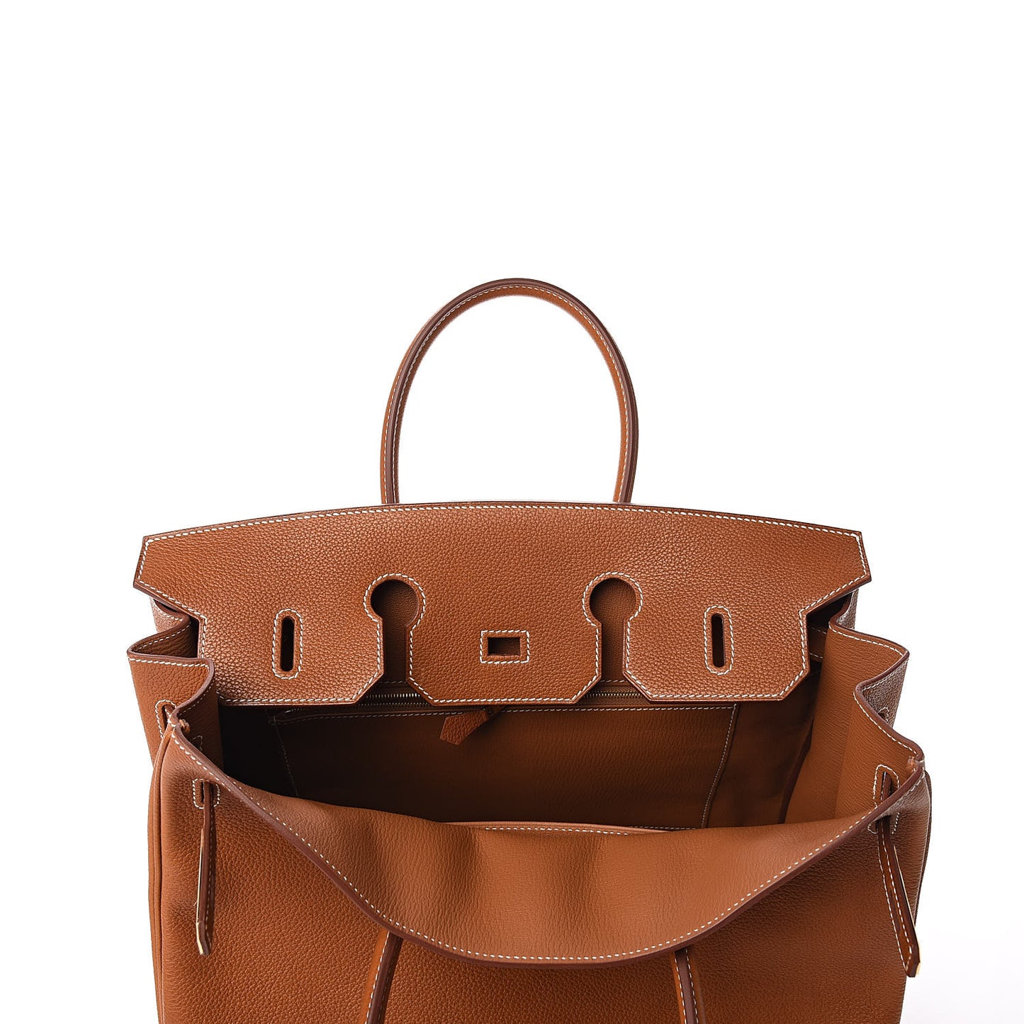 Natural Barenia Faubourg Birkin 35 Fauve