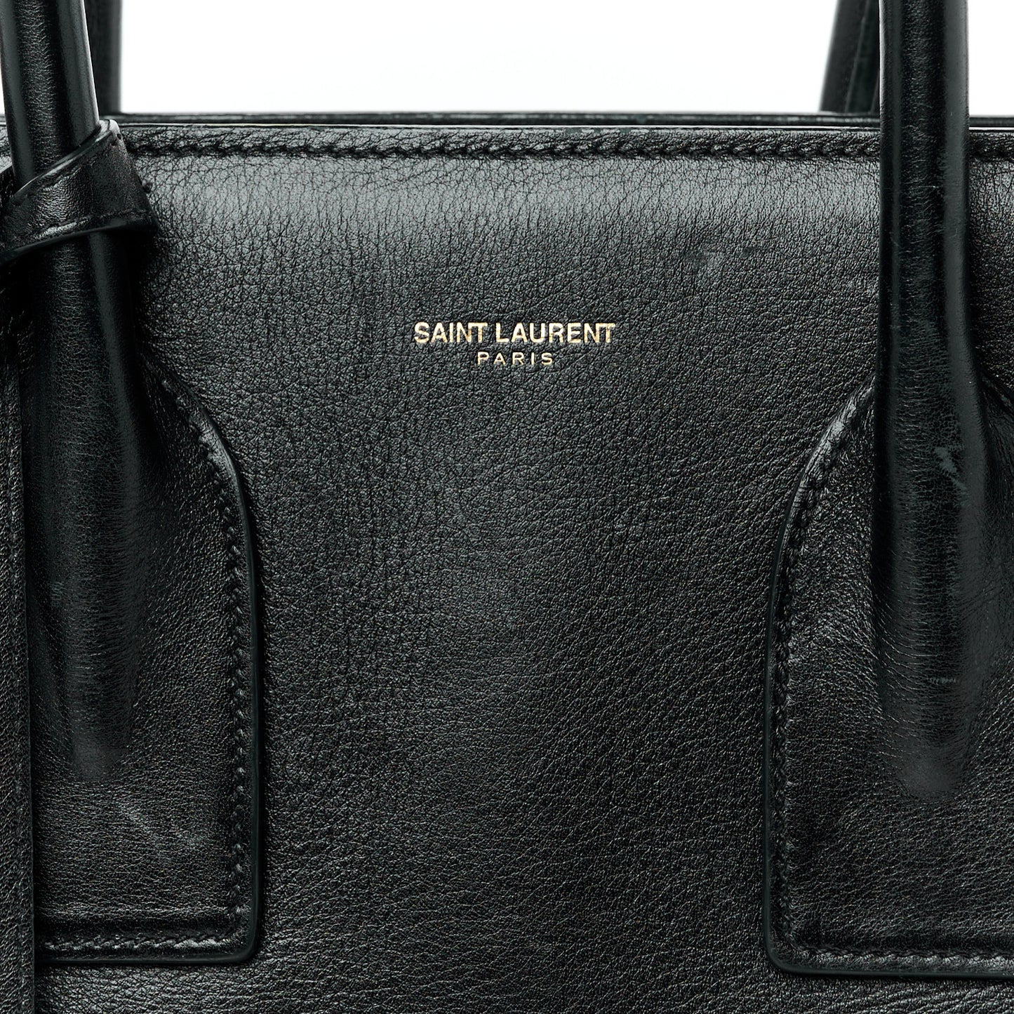 Calfskin Small Sac De Jour Black