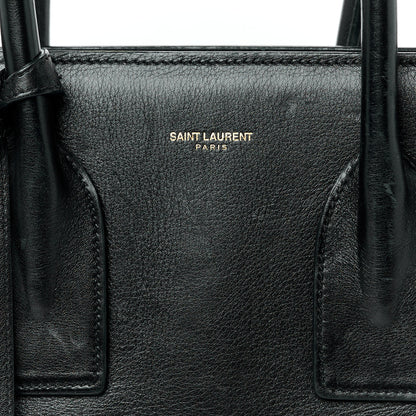 Saint Laurent Calfskin Small Sac De Jour Black 9 of 11