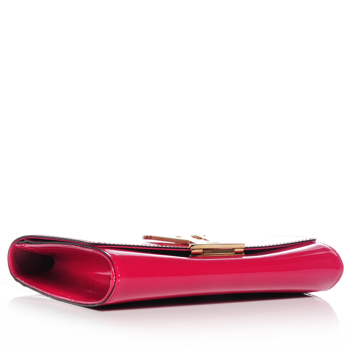 Patent Louise Clutch Rose Indien