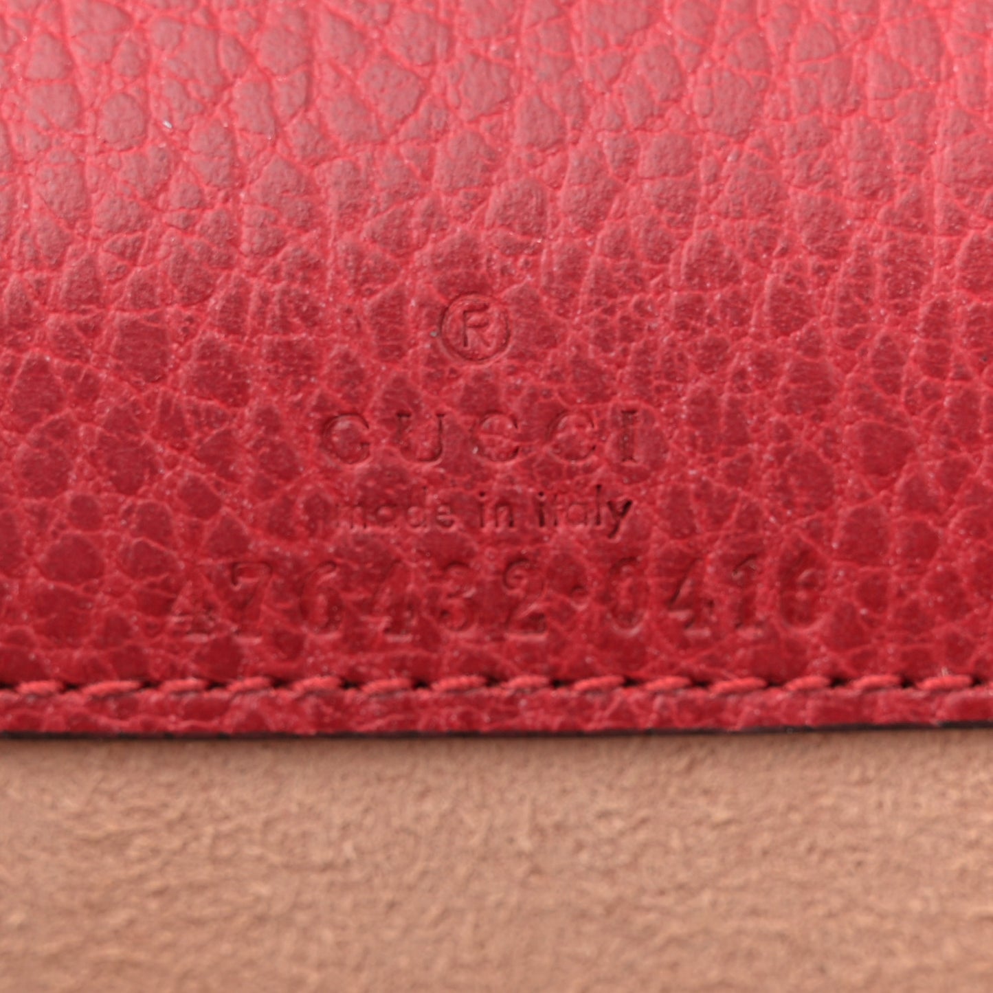 Calfskin Super Mini Dionysus Shoulder Bag Hibiscus Red