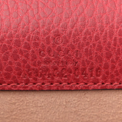 Gucci Calfskin Super Mini Dionysus Shoulder Bag Hibiscus Red 6 of 10