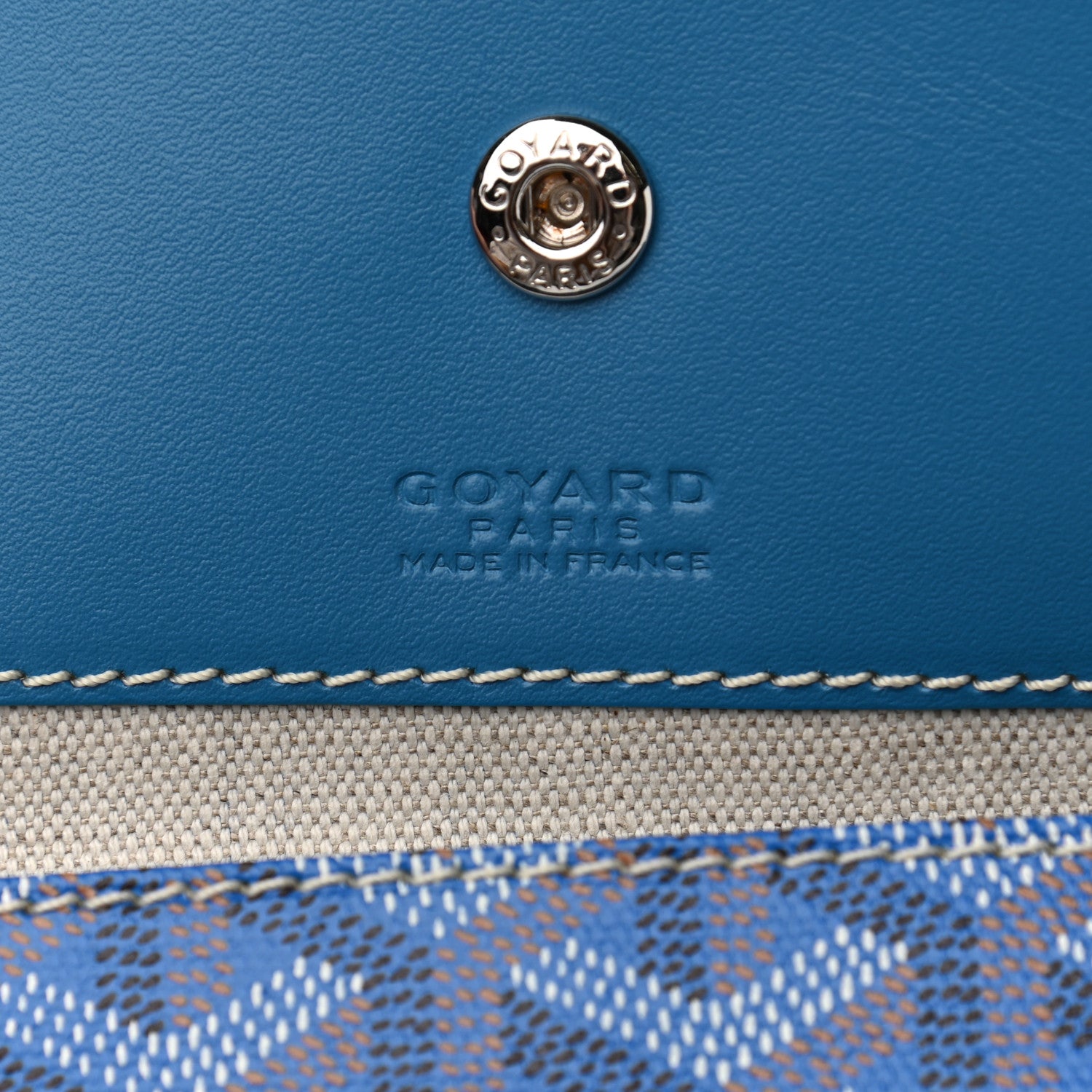Goyard Goyardine Saint Louis GM Sky Blue 6 of 10