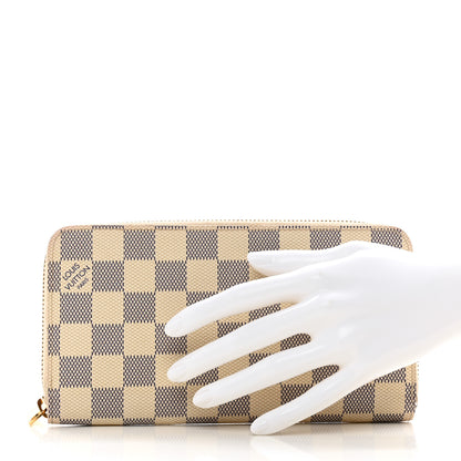 Louis Vuitton Damier Azur Zippy Wallet 2 of 8