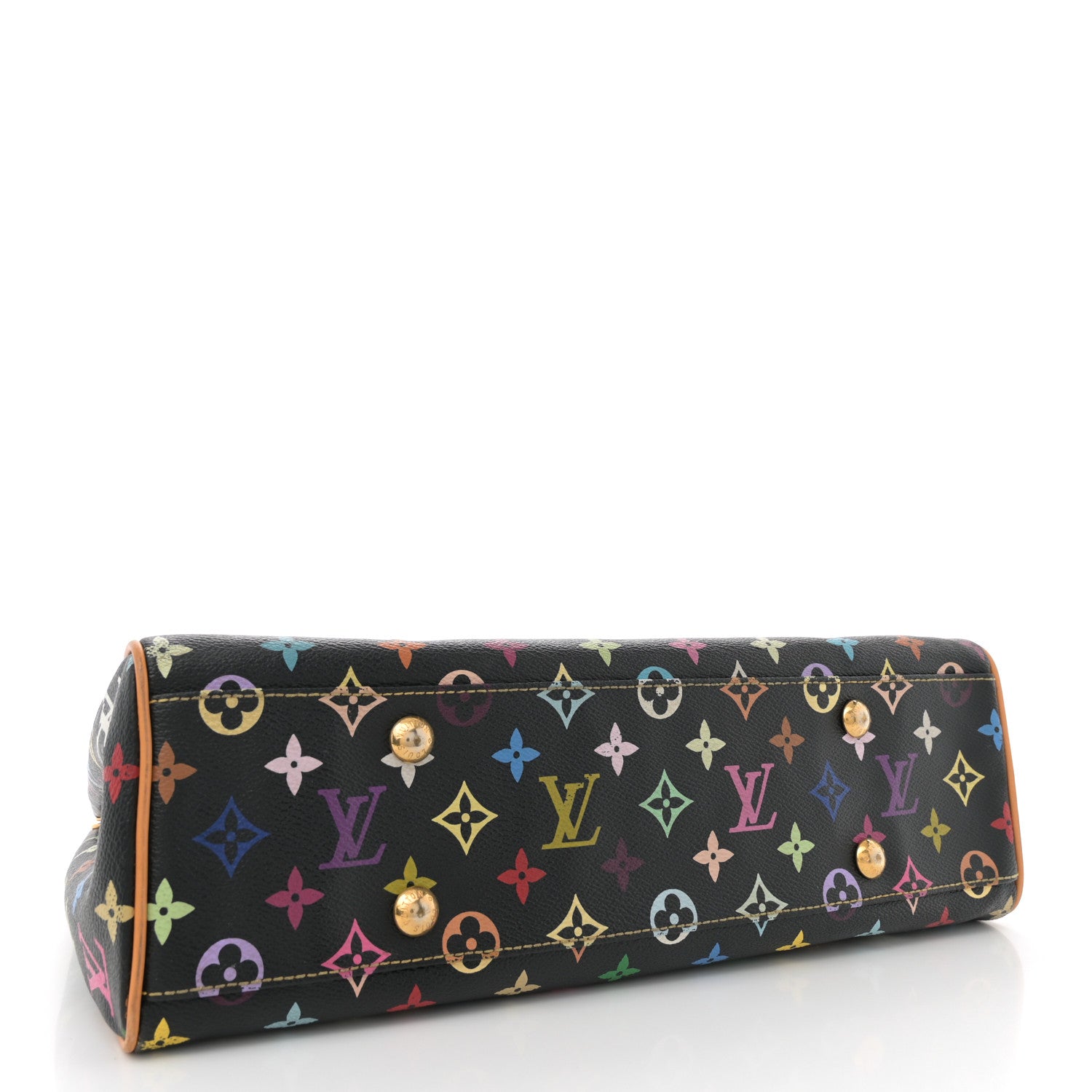 Louis Vuitton Monogram Multicolor Aurelia MM Black 4 of 12