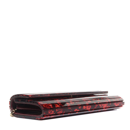 Jimmy Choo Acrylic Foil Sweetie Clutch Red 4 of 8
