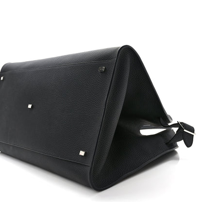 The Row Grained Calfskin Soft Margaux 17 Black 8 of 8