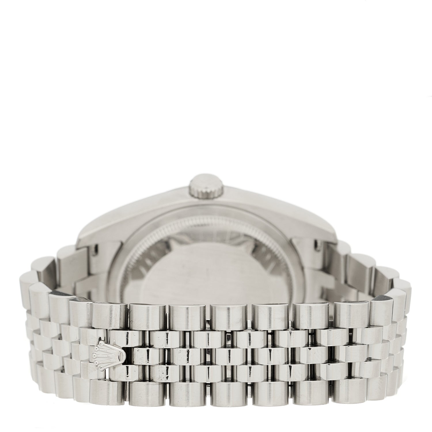 Rolex Stainless Steel 18K White Gold Diamond 36mm Oyster Perpetual Datejust Watch Silver Jubilee 116234 3 of 4