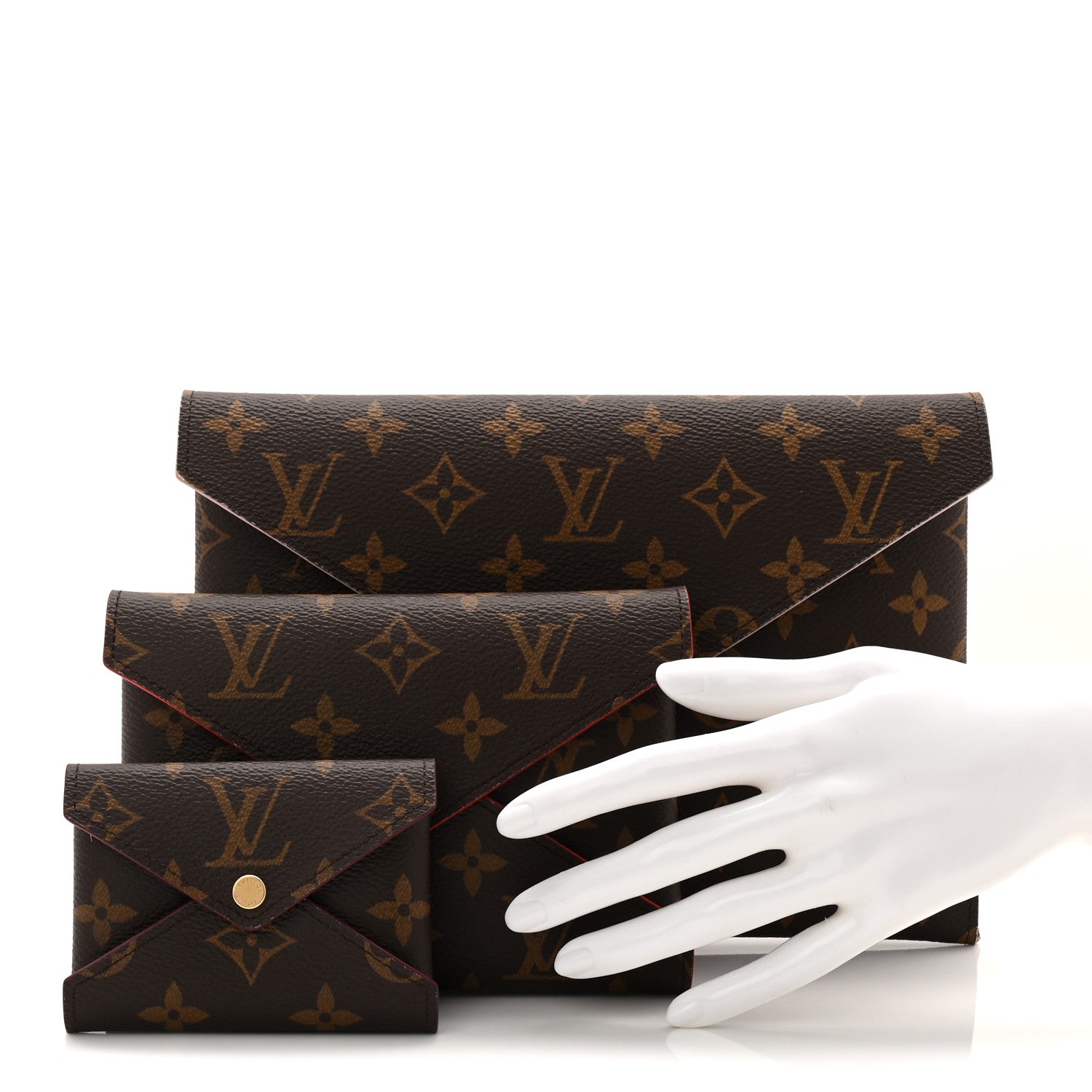 Louis Vuitton Monogram Kirigami Pochette Set 3 of 11
