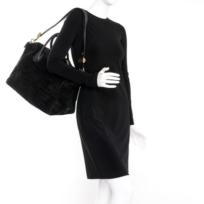 Givenchy Suede Calfskin Large Antigona Black 2 of 20