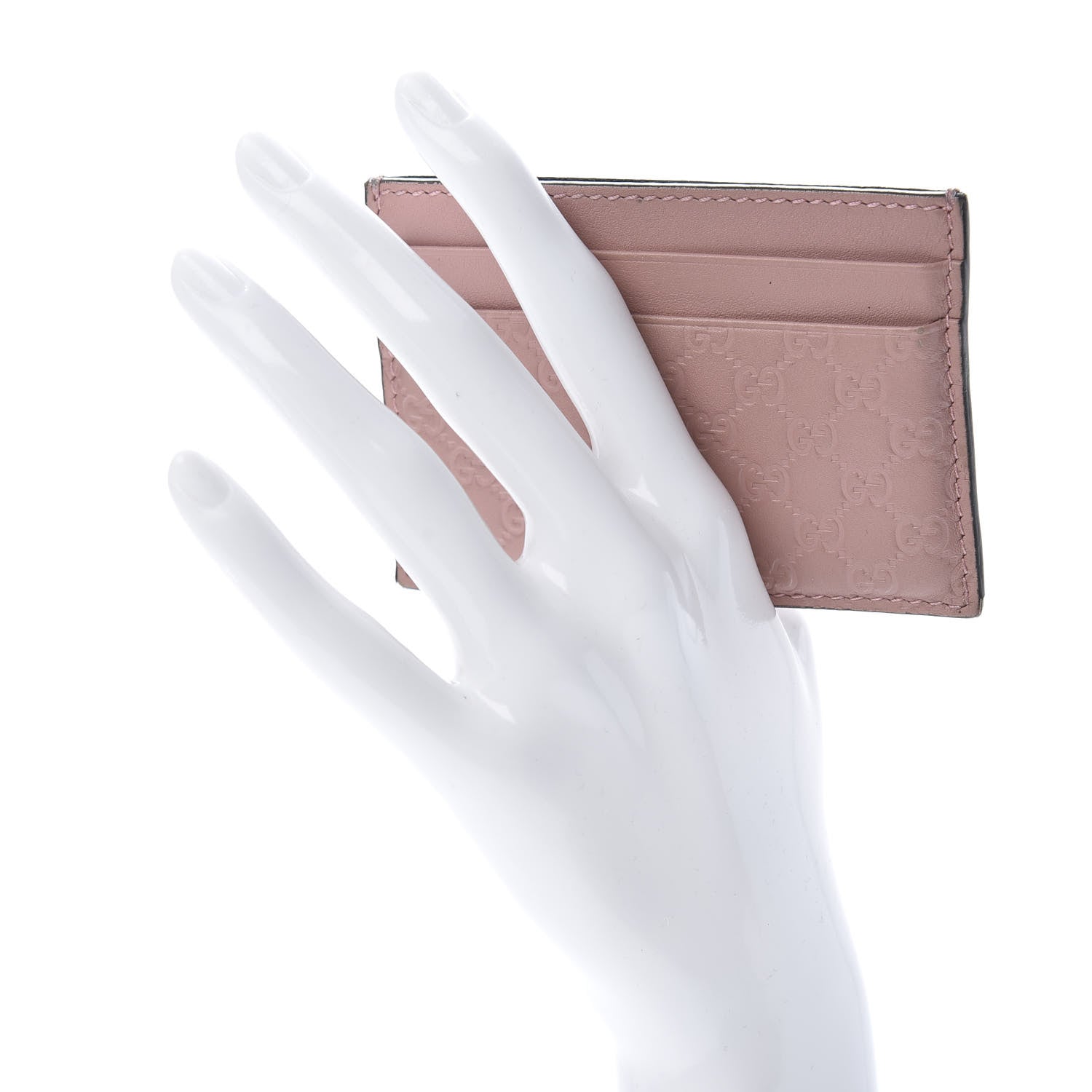 Gucci Microguccissima Card Holder Soft Pink 2 of 8