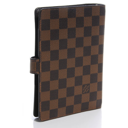 Louis Vuitton Damier Ebene Medium Ring Agenda 3 of 7